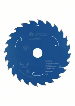 Zaagblad 140x20mm, 24 Bosch Expert for Wood